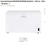 Arca Horizontal BECKEN BCF8338 (Estático - 142 cm - 418 L - Branco)