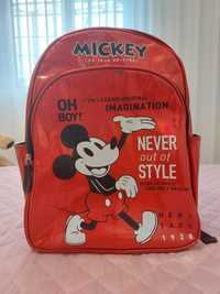 Mochila Escolar Mickey Impermeável