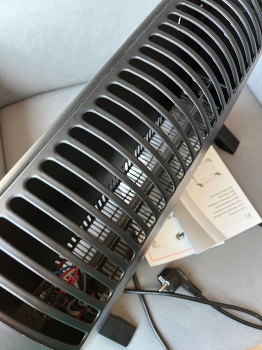 Grzejnik konwektorowy elektryczny 2000W termostat czarny Emerio