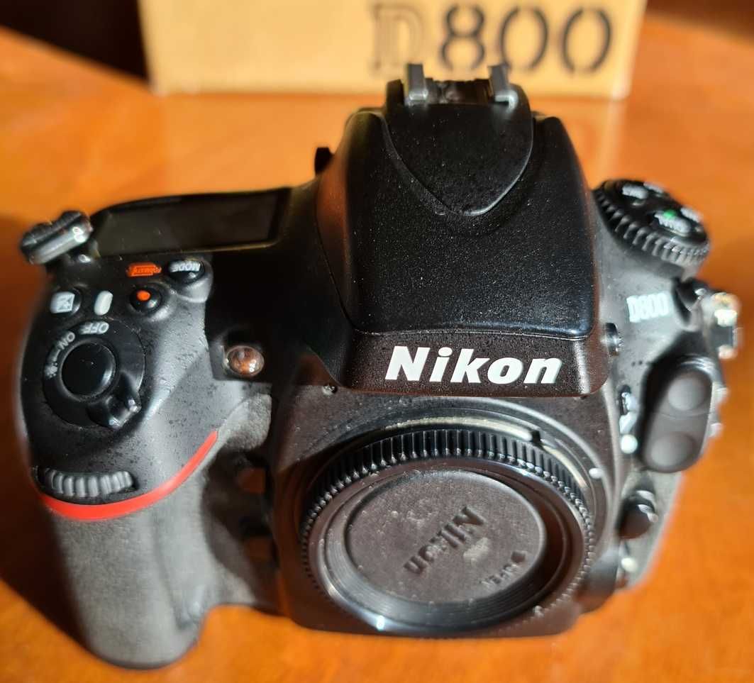 Aparat body korpus Nikon D 800 przebieg ok. 35 tys.