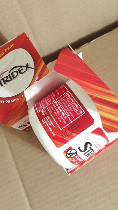 очищення обличчя подушечки диски пади stridex патчі Айхерб  стридекс