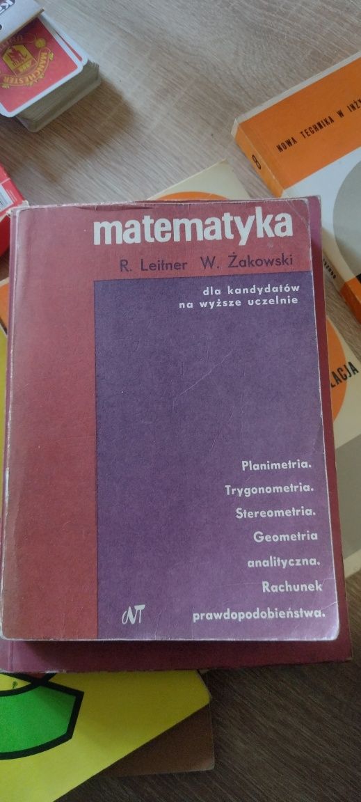 Matematyka dla kandydatów na wyższe uczelnie Reitner