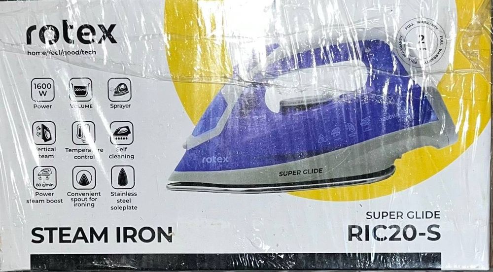 Нова Праска утюг новый
Rotex RIC20-S