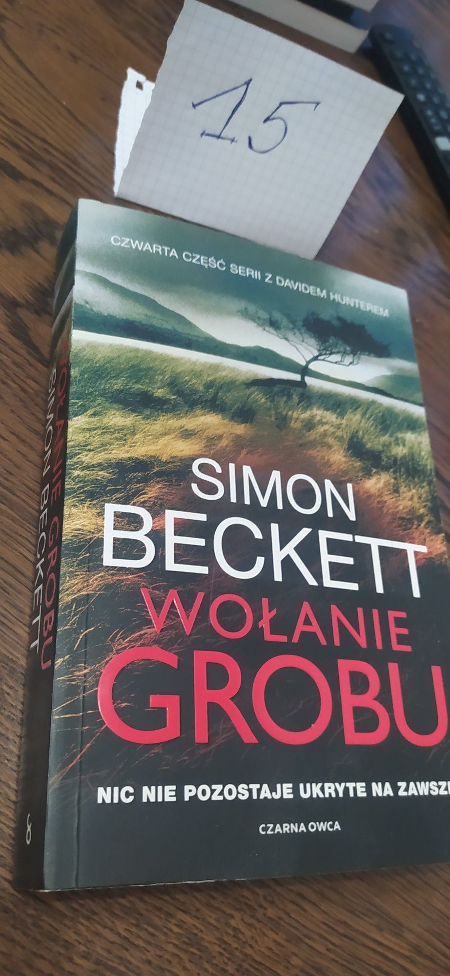 Wołanie Grobu Simon Beckett