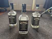 3x Garrafas de Jack Daniels