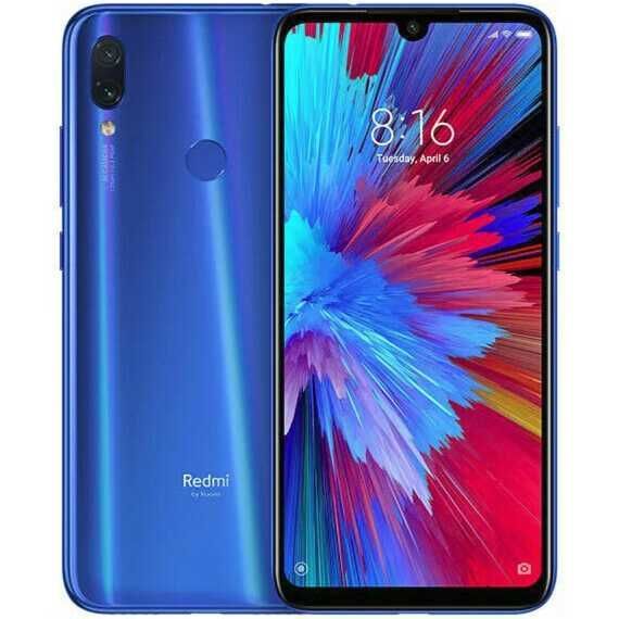 Смартфон Xiaomi Redmi Note 7 4/64GB Neptune Blue 6.3" 2SIM NanoSIM IPS