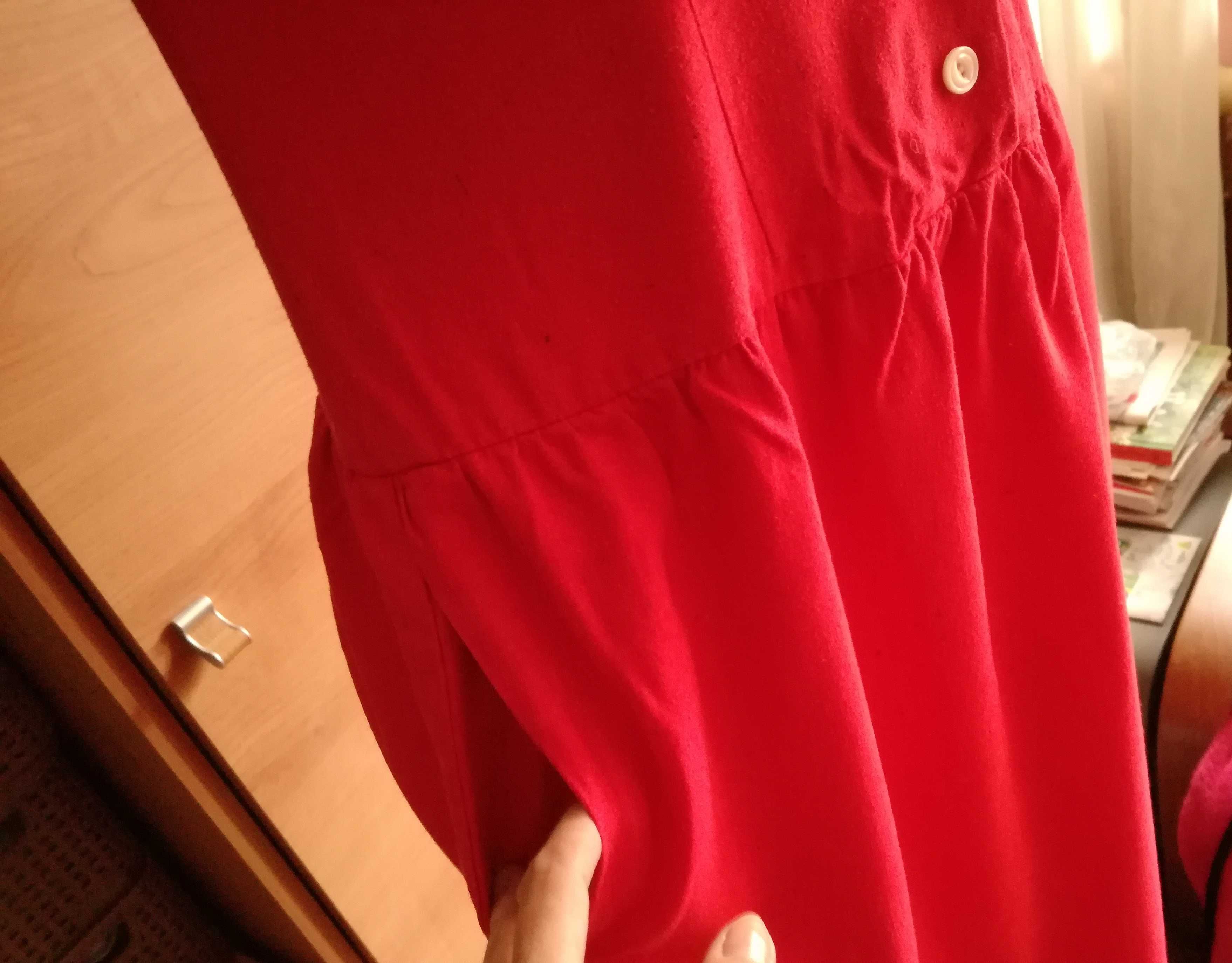 Czerwona sukienka Liz Claiborne, rozmiar S