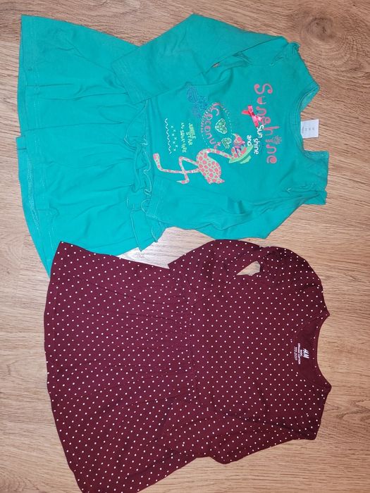 Zestaw sukienek hm 92