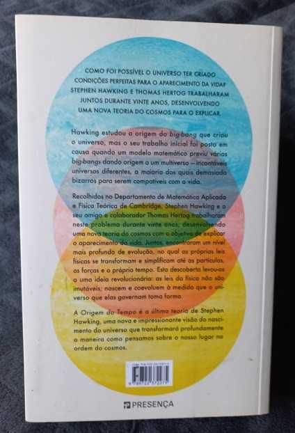 A Origem do Tempo; A teoria final de Stephen Hawking - Thomas Hertog