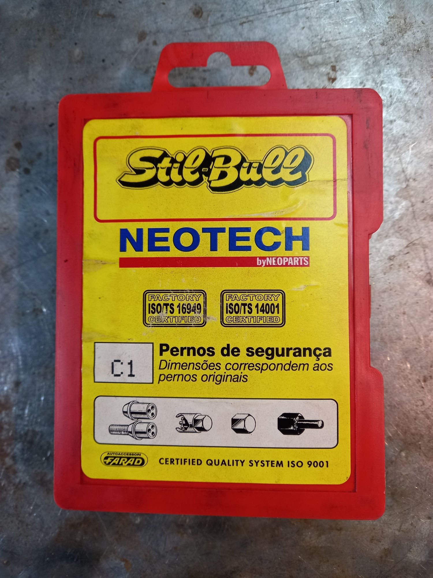 Kit Pernos de seguranca