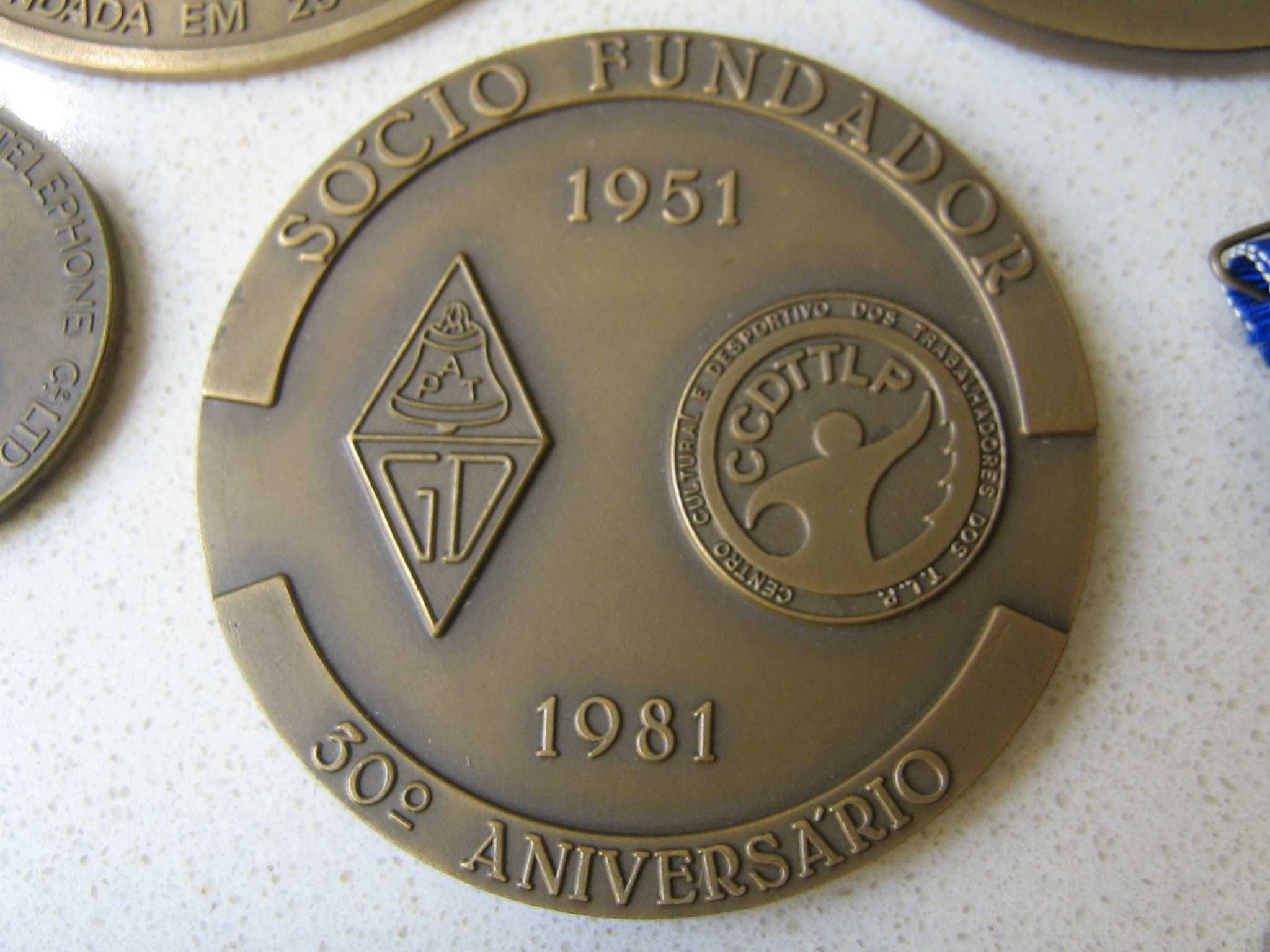 medalhas comemorativas TLP e RTP