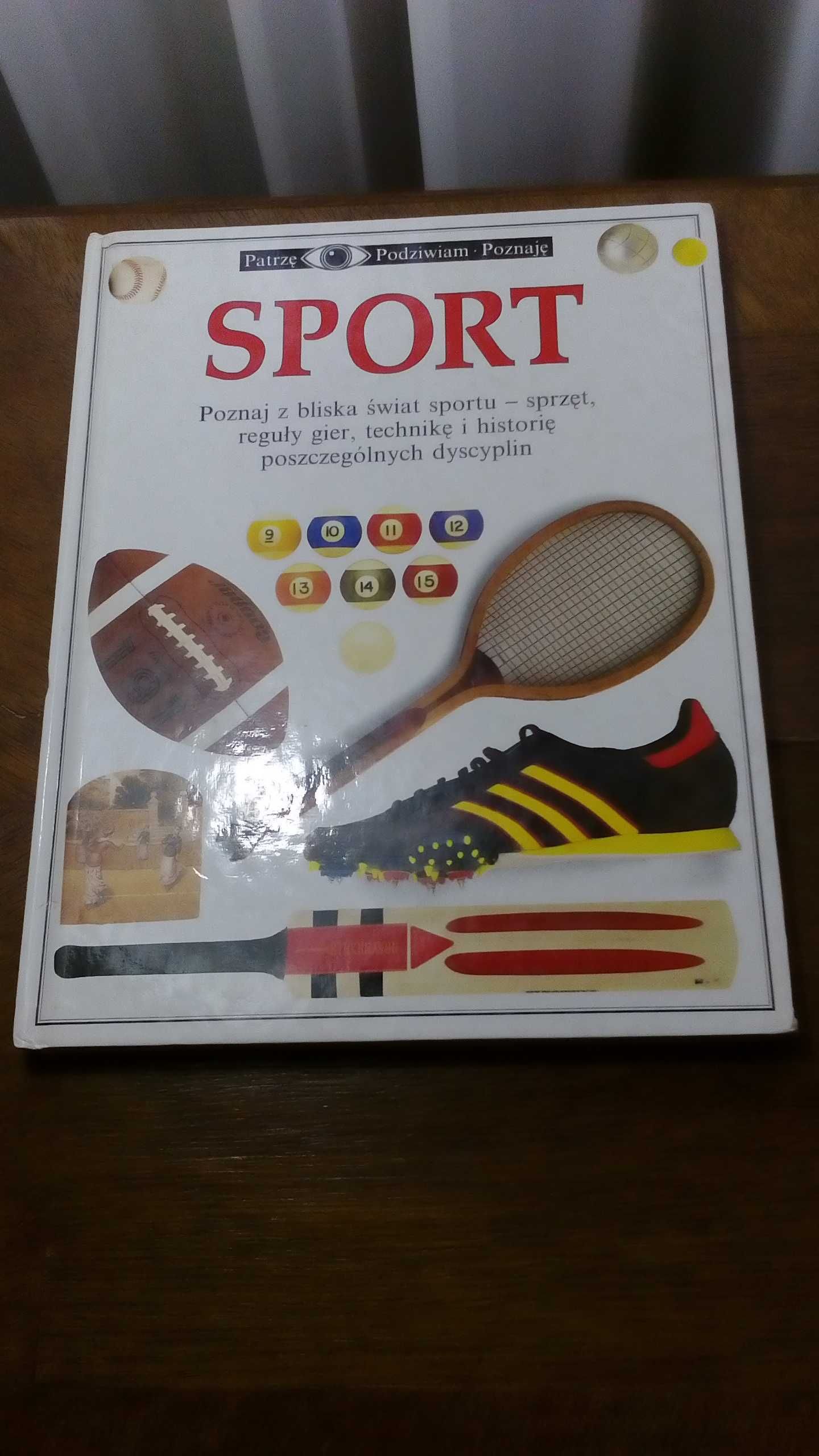 książka -album Sport