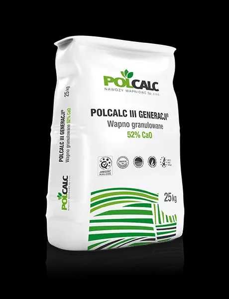 Nawóz Wapno granulowane Polcalc-Big Bag 500kg/worek 25kg - dostawa HDS