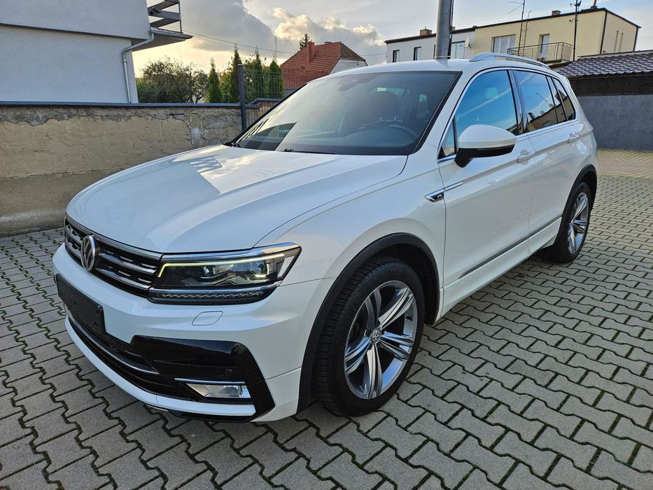 Volkswagen Tiguan R-Line Xenon Ledy Navi Kamera Pełna Opcja