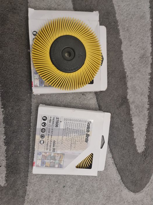 Szczotka ścierna radialna typ S Scotch-Brite™ BB-ZB 27606 x2