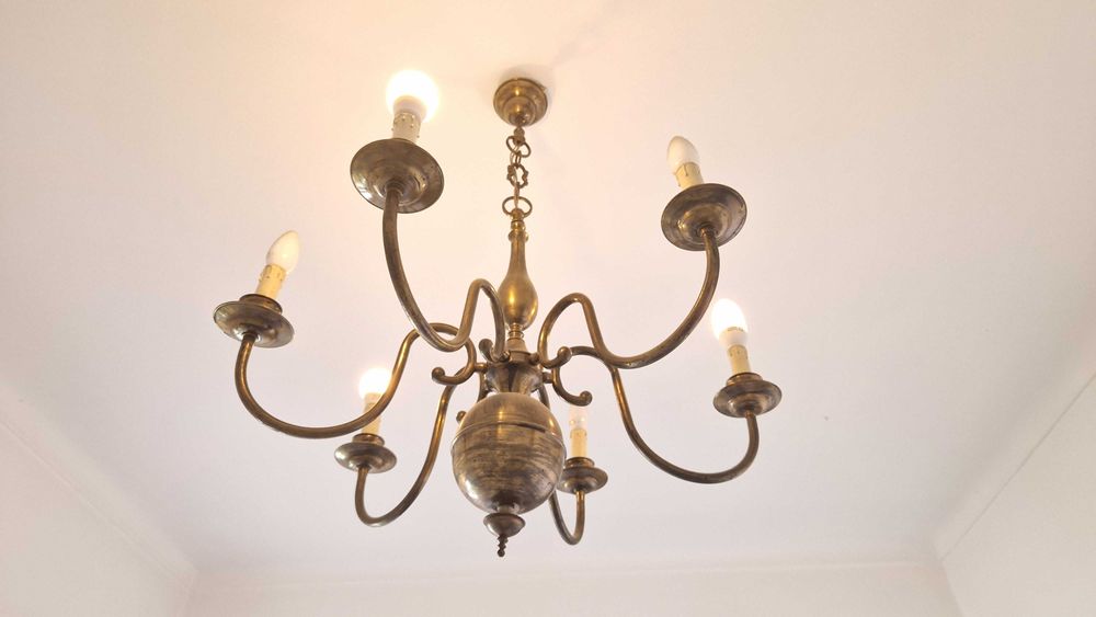 Candeeiro de teto suspenso vintage