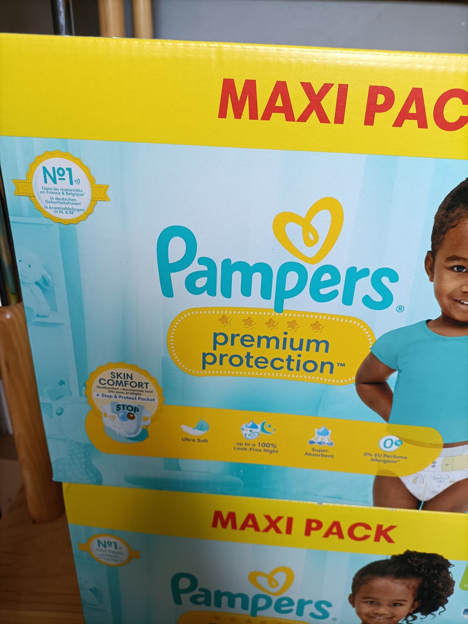 Pampers Premium Protection 2 kartony