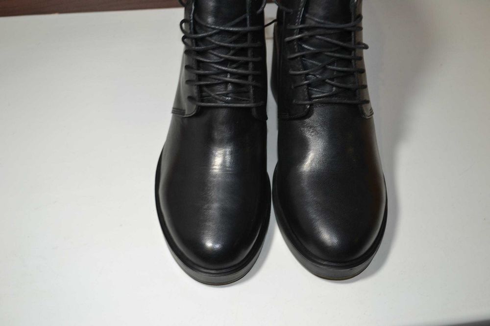 vagabond 40р  ботинки кожаные зимние ботильоны на меху.