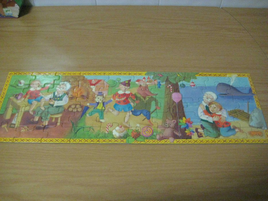 puzzles do alfabeto Disney