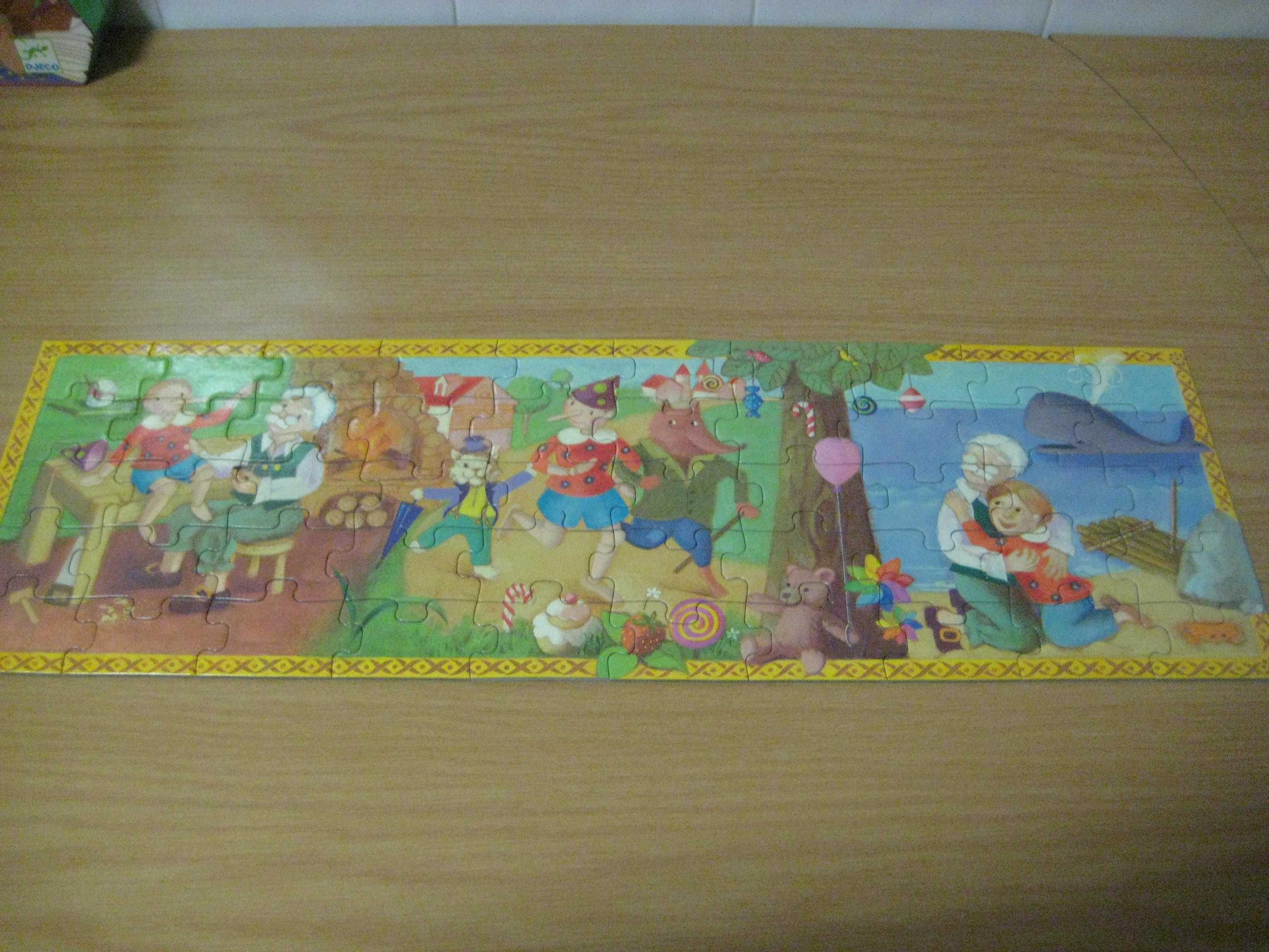 puzzles do alfabeto Disney