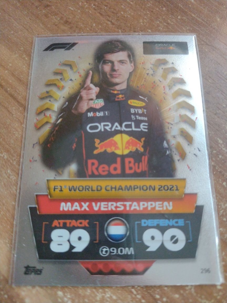 Turbo Attax 296. Max Verstappen
296. Max Verstappen (Red Bull Rac