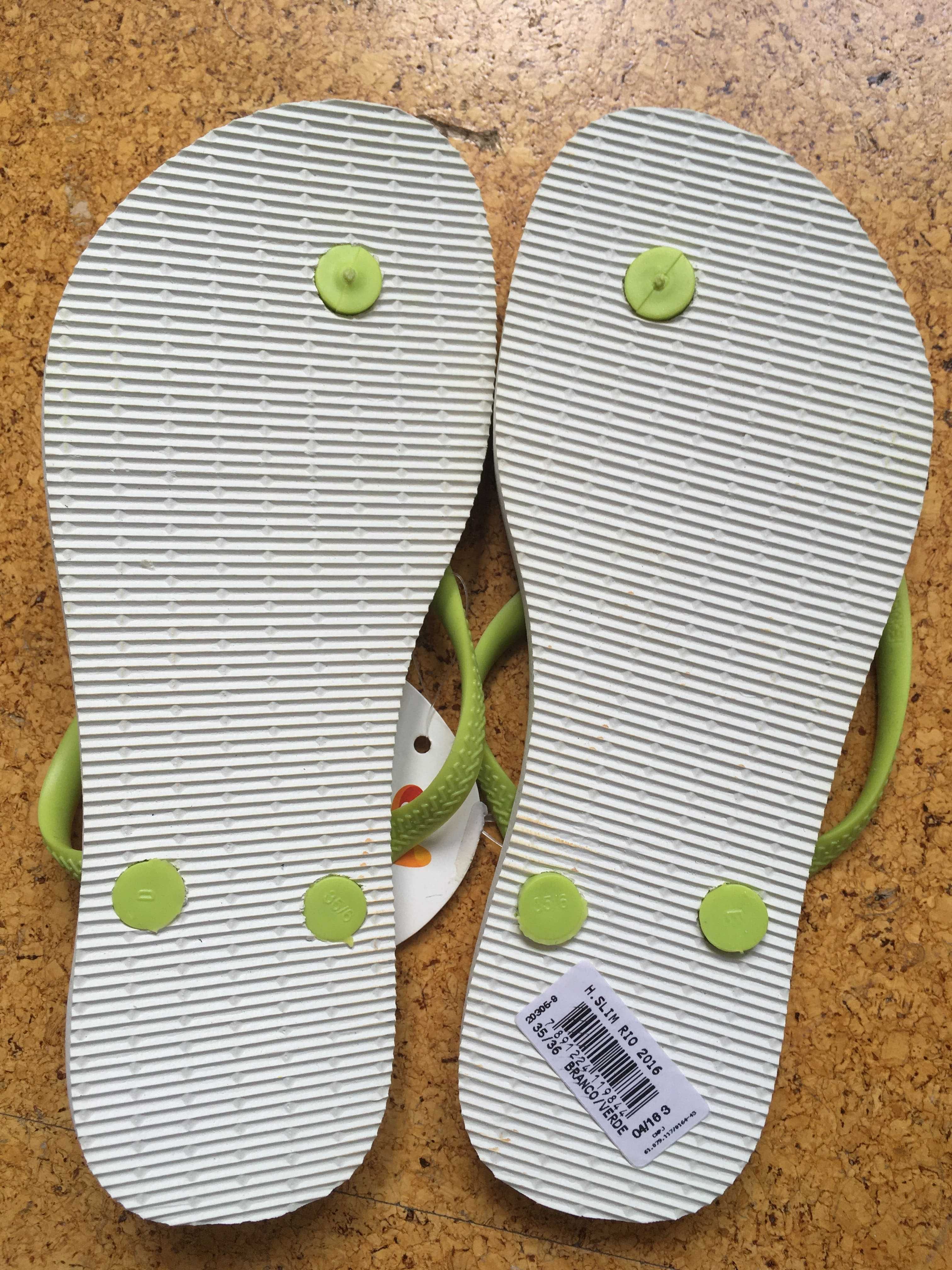 Havainas Slim Rio 2016 (novas, de colecção)