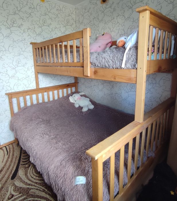 Ліжко двохповерхове сімейне транформер