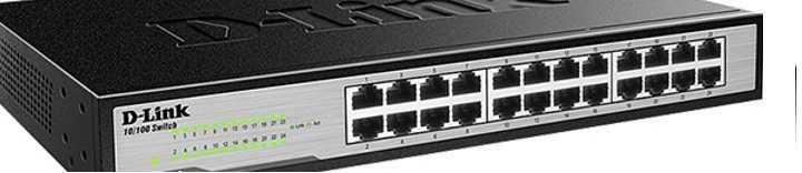 Мережевий комутатор D-Link DES-1024C 24 порти