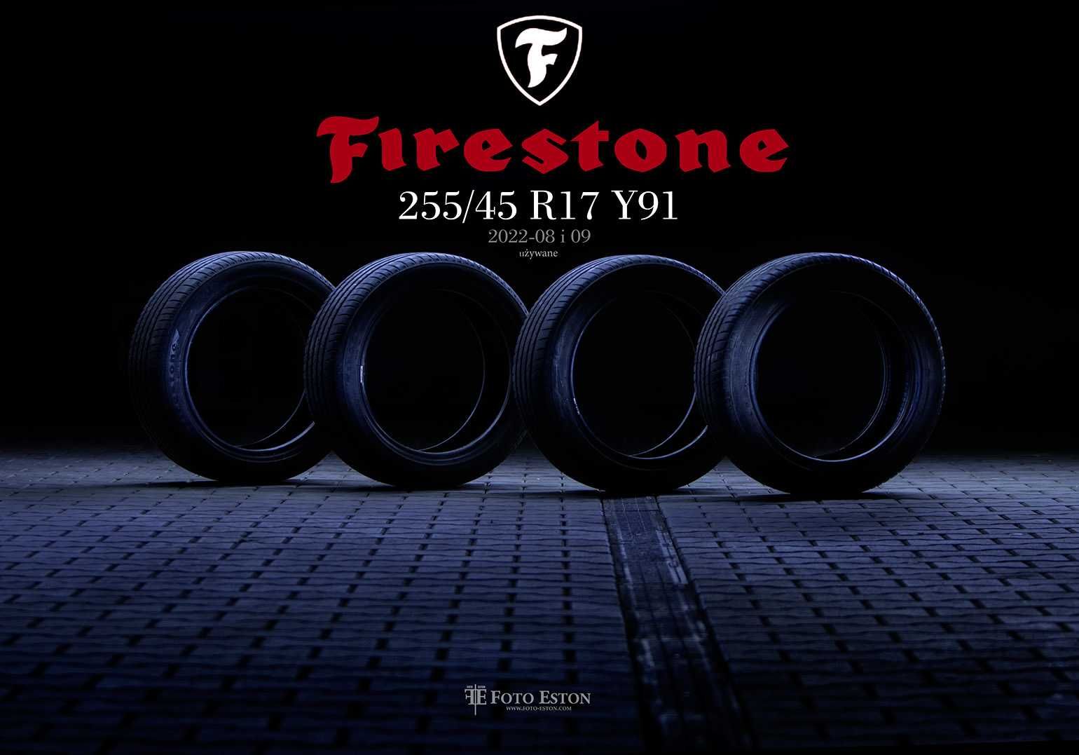 Letnie Opony  Firestone  225/45  R17  91Y   z  2022 miesiąc 8 i 9