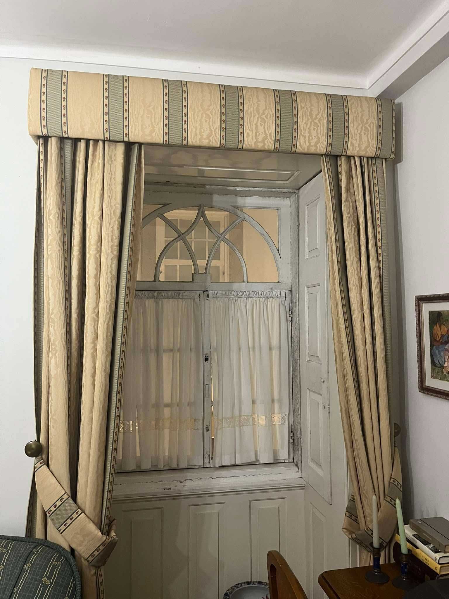 Cortinados Vintage 2 unidades
