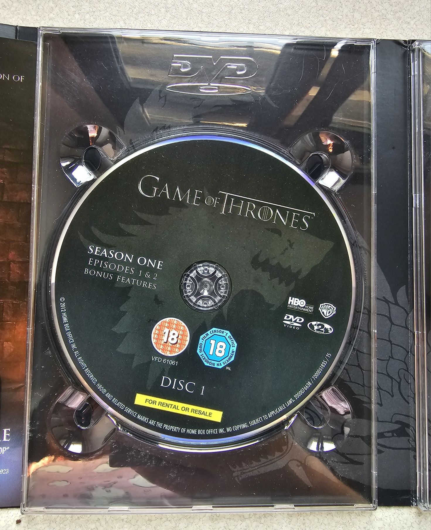 Game of Thrones sezon 1 DVD 5 płyt