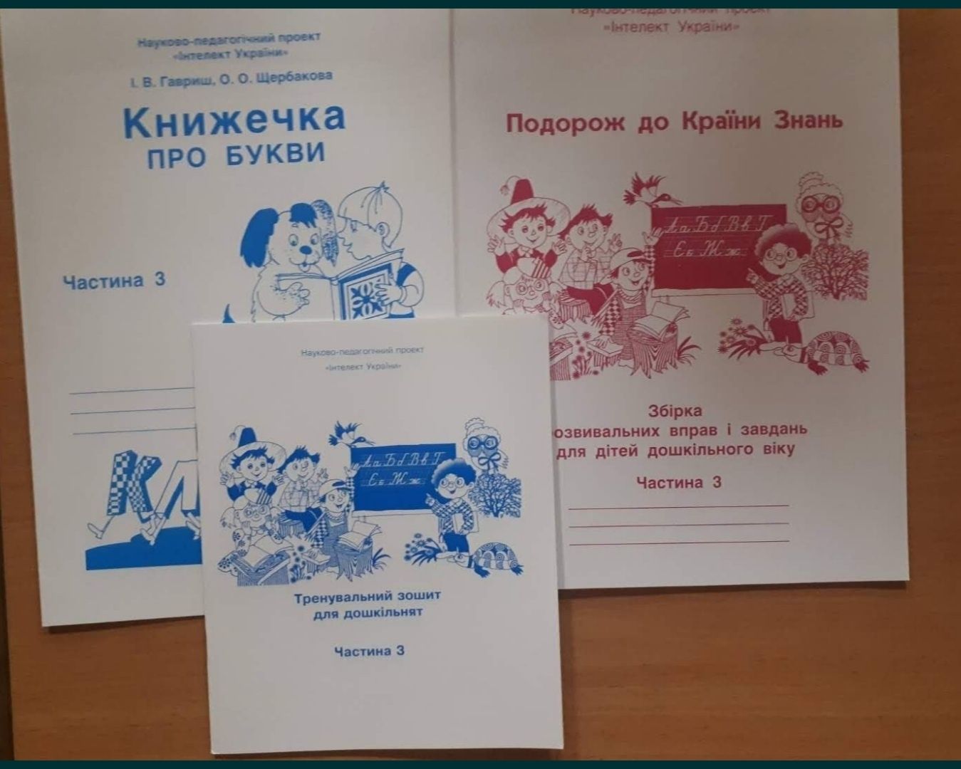 Зошити "Інтелект України " ( підготовка до школи )