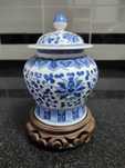 Vaso pequeno decoração oriental