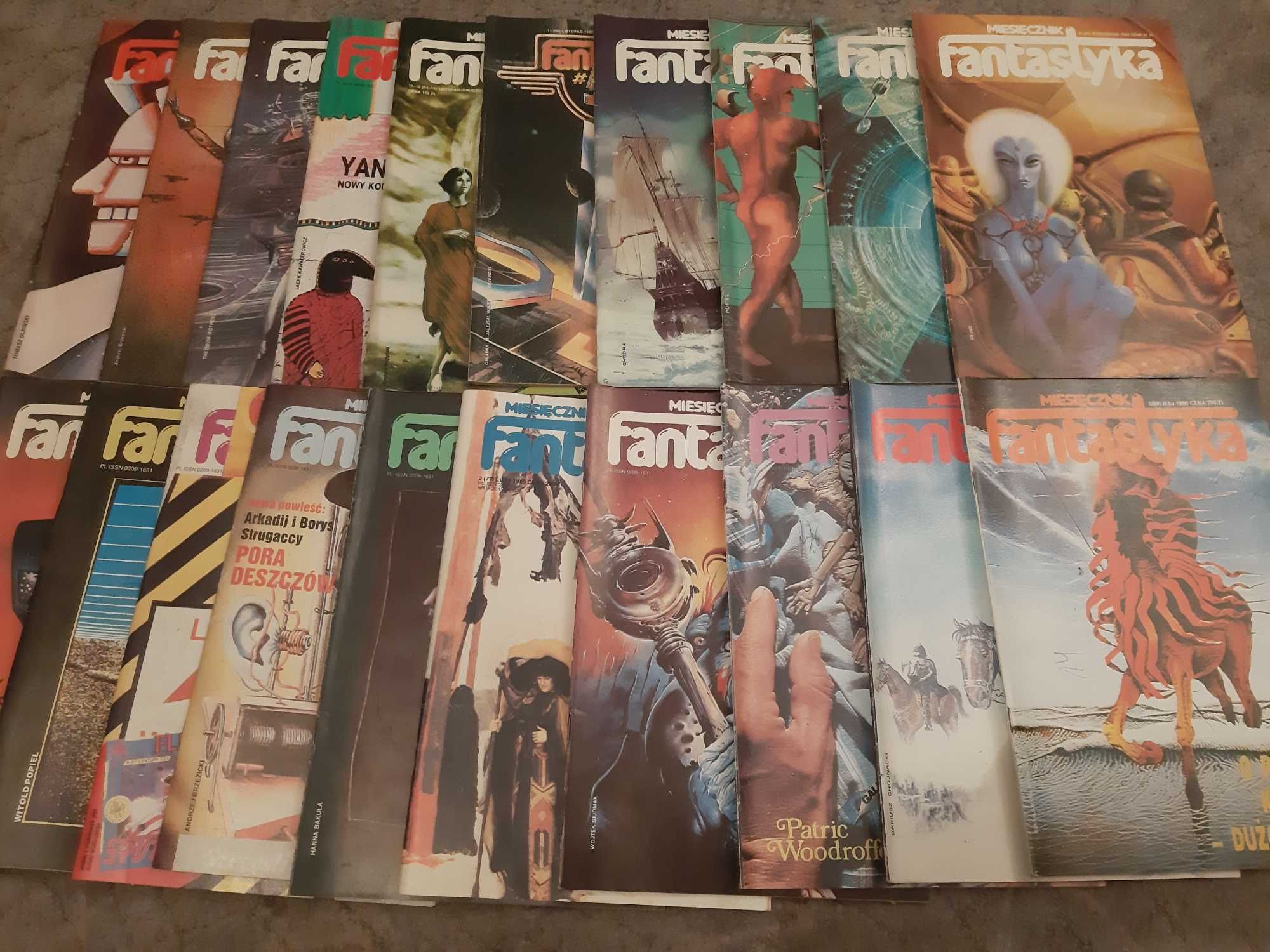 Magazyn Fantastyka - 60 numerów | 1982-89 | Science fiction