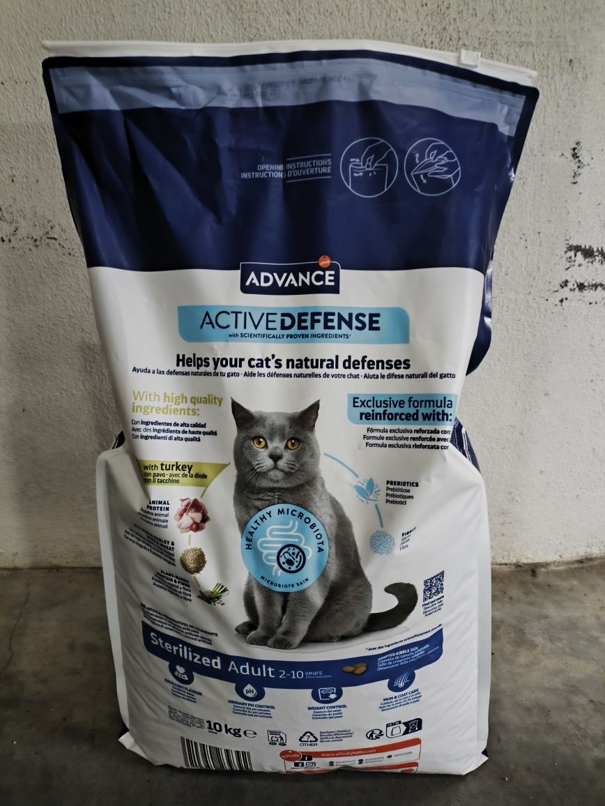 Ração p/ gatos esterilizados