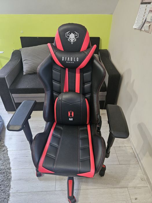 Fotel gamingowy Diablo jak nowy