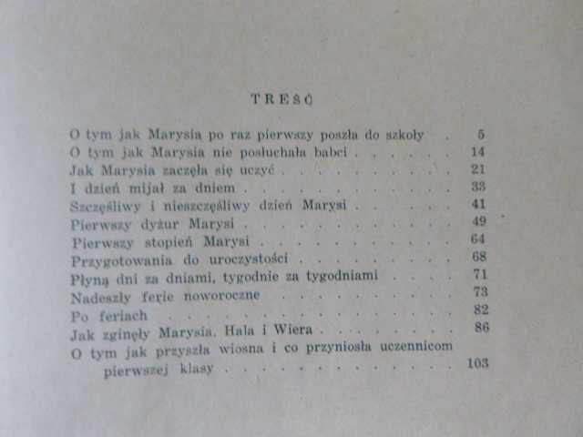 PRL- 1950 r - Uczennica I-ej Klasy-Książka i Wiedza