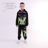 Неутеплений спортивний костюм майнкрафт minecraft для хлопчика