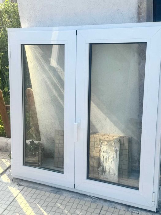 Janela aluminio vidro duplo classe A+  oscilobatente 1,20mx1,20m