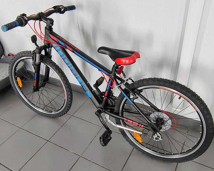 Rower młodzieżowy INDIANA X-Pulser 2.4 24" dla chłopca