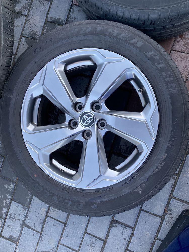 Toyota RAV4 2020 Диски с резиной DUNLOP 225/60 R18. РАЗБОРКА В НАЛИЧИЕ