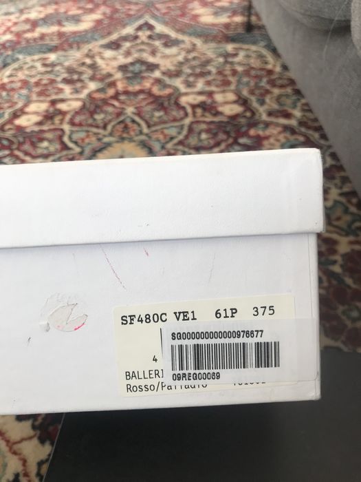 Buty balerinki oryginalne Versace