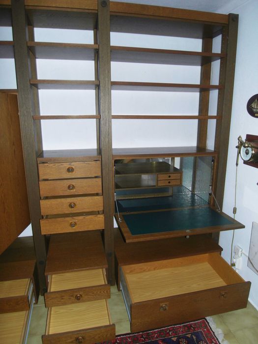 Estante de madeira - alta qualidade - 240 de altura, 281 de largura