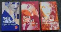 Amelie Nothomb wersja feancuska -  3 książki wydanie Livre de Poche