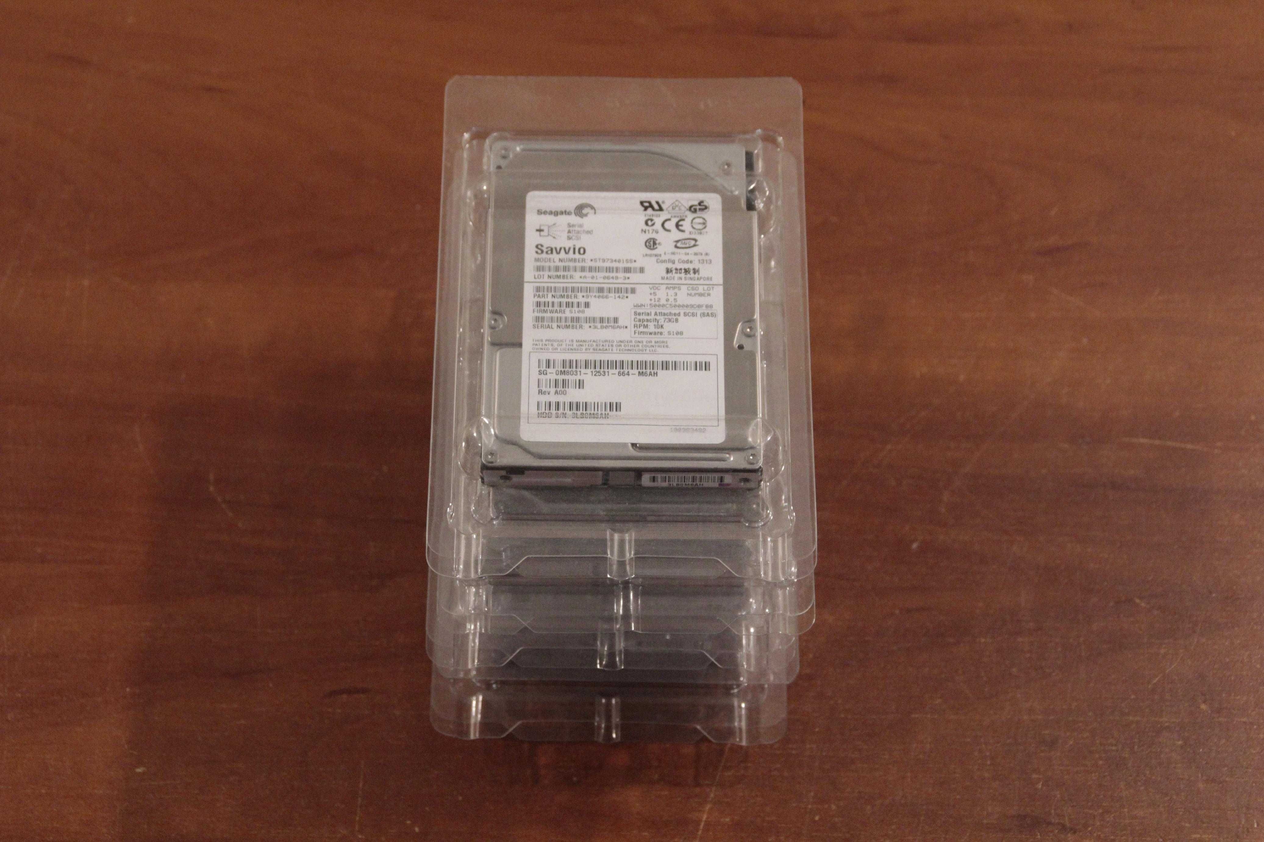 2.5" Seagate Savvio 10K.1 "ST973401SS" 73.4Gb SAS 10000rpm 8Mb кеш