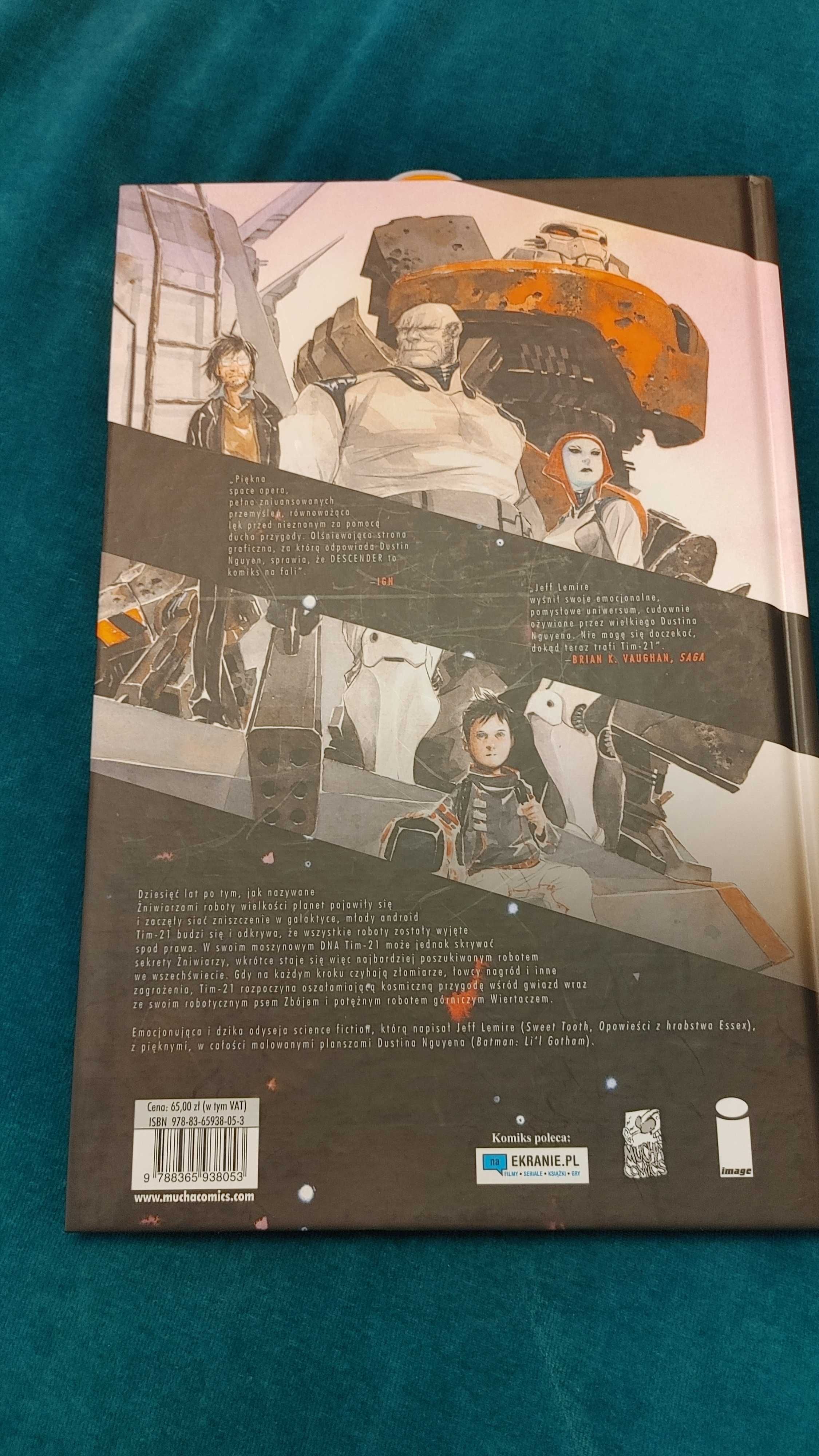 Descender Blaszane Gwiazdy - Tom 1 - Jeff Lemire, Dustin Nguyen