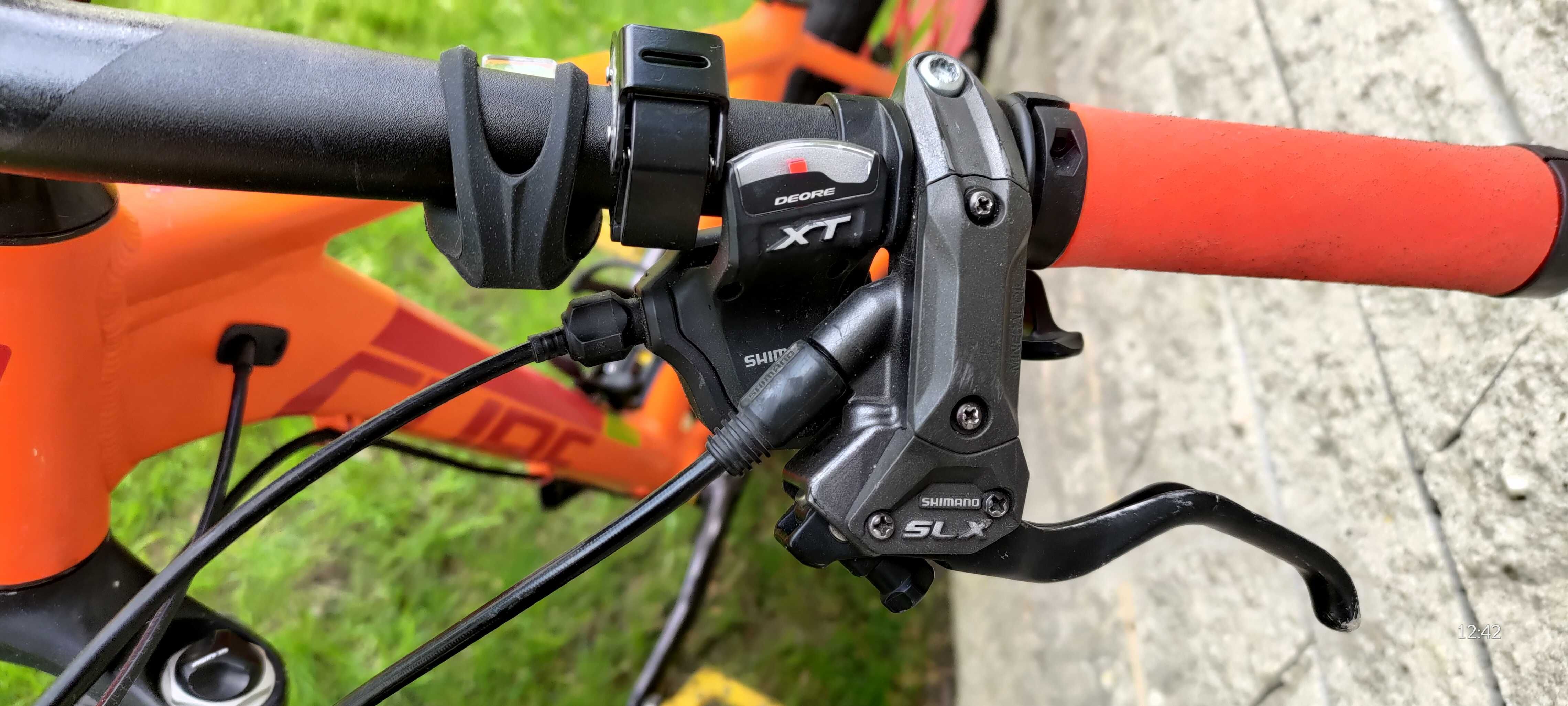Rower Cube Analog HPA 27,5 Pomarańczowy M 16"