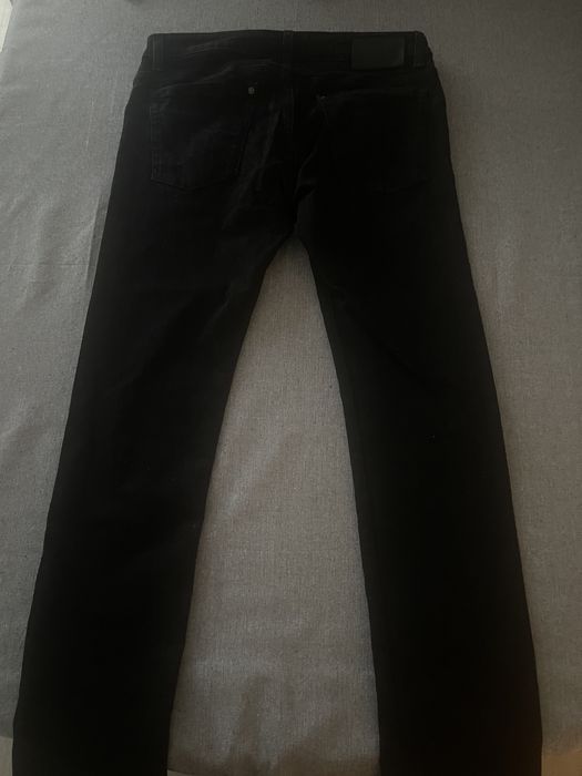 Lee spodnie meskie czarne jeansy w30 l30 rozm s