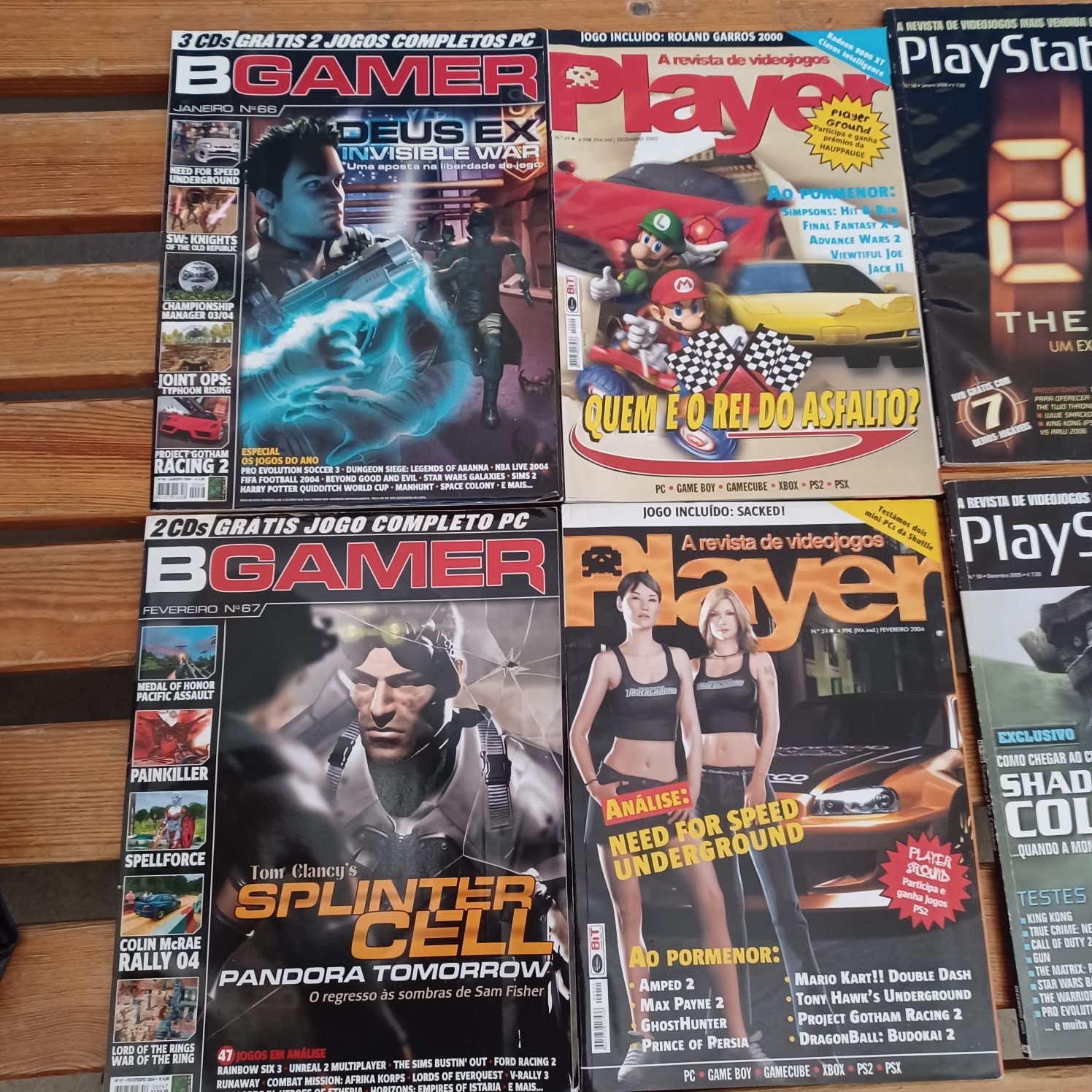 Revistas Playstation 2 / B Gamer