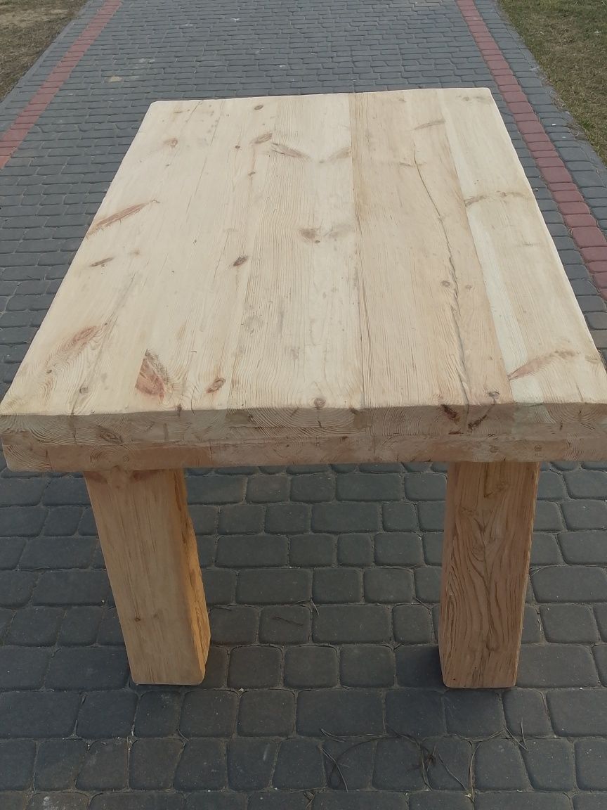 Stół ze starego drewna, transport